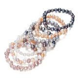 Baroque pearls Elastic Bracelet