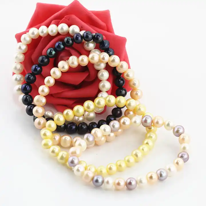 Potato Pearls Elastic Bracelet