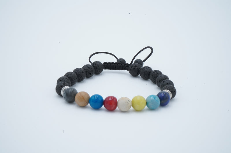 Chakra simple beads Bracelet